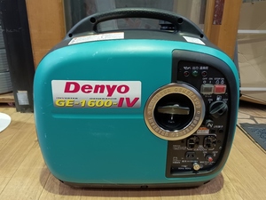 中古 Denyo デンヨー インバーター発電機 GE-1600-IV