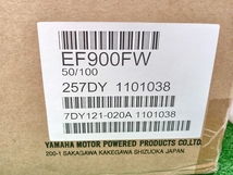 未使用 YAMAHA ヤマハ エンジン発電機 EF900FW 50HZ 定格出力 0.7kVA 東日本地域専用 長期保管品_画像9