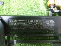 中古 日立工機 Hitachi koki 高圧 50mm フロア用タッカ 肩幅4mm N5004HMF_画像4
