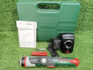 中古 美品 BOSCH ボッシュ 3.6V バッテリードライバー PSR3.6