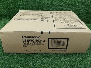 未使用 Panasonic パナソニック 軒下用 LEDダウンライト 埋込穴φ100 電球色 LSEWC5034LE1 ①