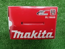 未使用品 マキタ makita 18V 6.0Ah 純正 リチウムイオン バッテリー BL1860B 雪マークあり 6個セット 正規品 ⑥_画像4