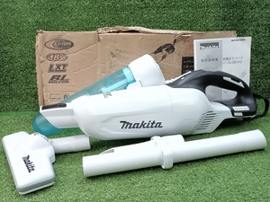 中古 makita マキタ 18V 充電式クリーナー 本体のみ コードレス 掃除機 CL281FDZCW