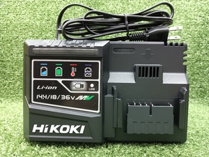 未使用 HIKOKI ハイコーキ 急速充電器 スライド式リチウムイオン電池14.4V - 18V対応 UC18YSL3