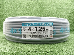  не использовался Fuji электрический провод MVSS 4×1.25 4 сердцевина микрофон для biniru код электрический провод кабель 