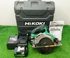 未使用 HIKOKI 日立工機 36v マルチボルト 165mm コードレス丸のこ C3606DA(2XP)