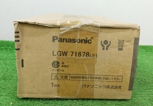 未使用 Panasonic パナソニック LED軒下用ダウンライト 電球色 埋込穴径Φ100 LGW71678 LE1