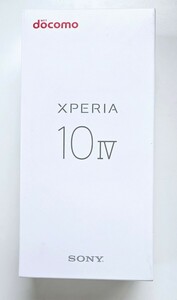 Xperia 10 IV SO-52C 6インチ メモリー6GB ストレージ128GB ブラック ドコモ