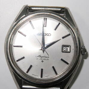 1円～ SEIKOセイコー スカイライナー 21石 6102-8000 手巻き メンズ腕時計の画像1