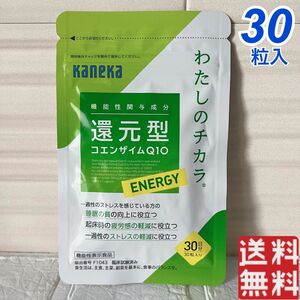 カネカ 還元型コエンザイムQ10 30日分　睡眠　疲労感　ストレス