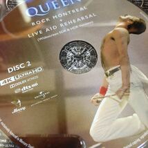 QUEEN クイーン モントリオール Rock Montreal + Live Aid 輸入盤 4K ultra HD UHD 2枚組　中古_画像4