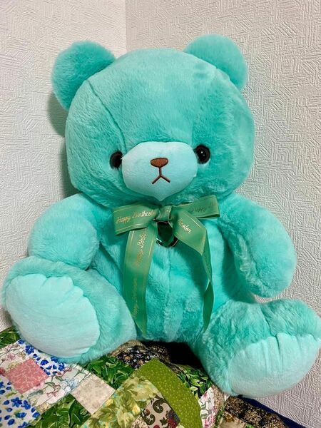 HappybirthdayBear ハッピーバースデーベア　BIGぬいぐるみ　5月　ハッピーバースカラーベア 大きいサイズ