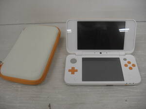 ◆◇中古/NEWニンテンドー　２DS　LL/ホワイト×オレンジ :ゲk2528-085ネ◇◆