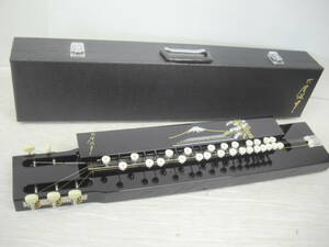 ** кото .. Taisho koto жесткий чехол имеется изделие прикладного искусства традиционные японские музыкальные инструменты струнные инструменты : приятный KY0006-150ne**