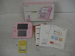 ◆◇中古/ニンテンドー/２DS/ピンク :ゲk2679-085ネ◇◆