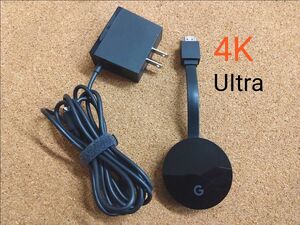 【純正正規品】4Kイーサネット対応★★Google Chromecast Ultra ウルトラ★★