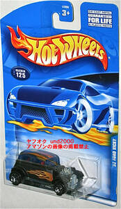 Hot Wheels '32 Ford Vicky 1932 フォード ビッキー マットブラック Flames バンダイ ホットウィール