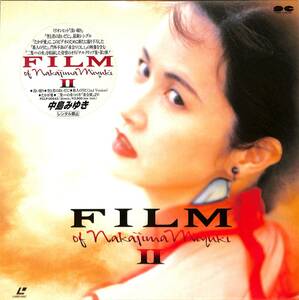 B00183418/【邦楽】LD/中島みゆき「Film Of Nakajima Miyuki II」