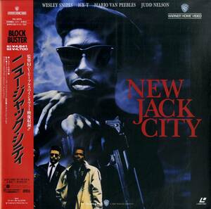 B00183734/【洋画】LD/ウェズリー・スナイプス / アイス-T「ニュー・ジャック・シティ New Jack City 1991 (NJL-12073)」