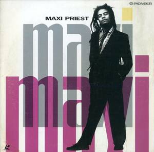 B00184101/【洋楽】LD/マキシ・プリースト (MAXI PRIEST)「Maxi (1988年・PILP-1108・レゲエポップ・REGGAE)」
