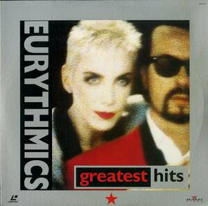 B00185000/【洋楽】LD/ユーリズミックス(EURYTHMICS)「Greatest Hits (1991年・BVLP-32・シンセポップ)」