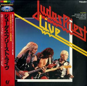 B00184947/[ western-style music ]LD/ Judas * Priest (JUDAS PRIEST)[Live Screaming For Vengeance Tour 1982 (1984 year *96-4M-6*he vi meta