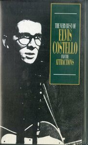 H00022068/【洋楽】VHSビデオ/エルヴィス・コステロ「Very Best Of elvis costello and the attractions1977-86」