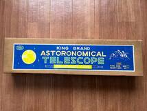 望遠鏡 　KING BRAND 　ASTORONOMICAL　TELESCOPE　　　訳あり　　　送料710円〜_画像1