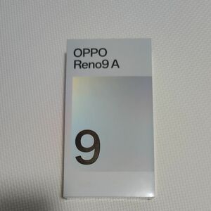 Reno9 A 6.4インチ メモリー8GB ストレージ128GB ムーンホワイト ワイモバイ