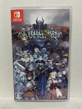 Nintendo Switch ユニコーンオーバーロード 通常版 アトラス ニンテンドースイッチ ソフト 任天堂_画像1