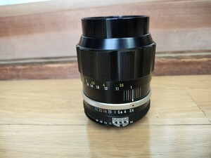 ニコン Nikon Nikkor P Auto 105mm f/2.5 カメラレンズ！☆１円～売り切り！！☆