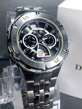 新品 正規品 ドミニク DOMINIC 機械式 自動巻き 腕時計 オートマティック カレンダー 防水 ステンレス からくり時計 ブラック プレゼント_画像2