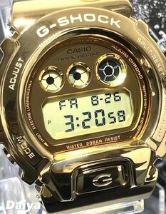  new goods CASIO Casio regular goods wristwatch G-SHOCKji- shock G shock skeleton digital wristwatch multifunction wristwatch quarts 20 atmospheric pressure waterproof Gold 