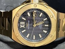 新品 テクノス TECHNOS 正規品 腕時計 アナログ腕時計 ソーラー ステンレス 3気圧防水 カレンダー ゴールド ブラック メンズ プレゼント_画像6