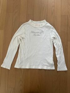 mezzo pianoジュニア メゾピアノ　M 150 長袖　カットソー 長袖Tシャツ ロンT リブニット トップス