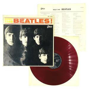 【赤盤】The Beatles(ビートルズ)「Meet The Beatles!(ミート・ザ・ビートルズ)」LP（12インチ）Odeon(OR-7041)