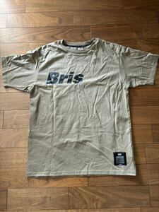 F.C.R.B.(F.C.Real Bristol) wind and sea◆22SS/BRISTOL SEA BIG LOGO TEE/ベージ/Tシャツ/XL/FCRB-220155