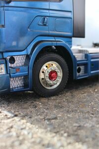 [NYAGA TRUCKS]1/14 Tamiya radio-controller truck Tamiya wheel for hub cap set A[ nut cap B type attaching ]