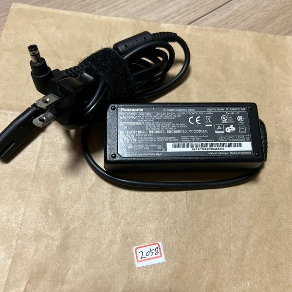 ［中古］#2058#Panasonic ACアダプター 