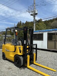 Mitsubishi （MITSUBISHI） forklift　1.5t TypeFD15D マニュアル　ディーゼル　アワMeter4110h サイドシフトincluded！