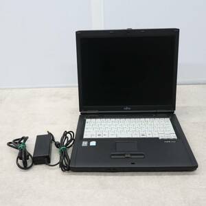 △WindowsXP ｜15型 ノートパソコン｜富士通 FM-V C6240 Celeron M430｜ 旧型パソコン ■P1732