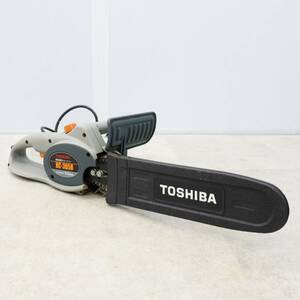 ▲電動工具 100V 動作確認済み｜電気チェーンソー｜TOSHIBA 東芝 HC-305B 電動のこぎり｜DIY 大工道具 300ｍｍ■P2788