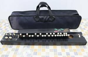 ^ practice to! easy price!!l Taisho koto l l traditional Japanese musical instrument stringed instruments tradition musical instruments soft case attaching junk #N8296