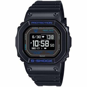 【G-SHOCK G-SQUAD 心拍計測 血中酸素レベル計測 ソーラー Bluetooth 反転液晶 ブラック メンズ 腕時計】 DW-H5600-1A2JR 新品