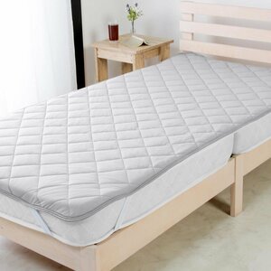  bed pad .... single cold sensation bed pad .... contact cold sensation cold want summer cool . feeling .... bed pad bedding ... gray 