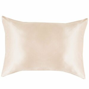 枕カバー 単品 シルク枕 シルク100％ 6Aランク 43×63cm 封筒式 保湿 美容 洗える ピローケース カバー 16匁 シャンパンゴールド