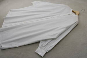 5-306 new goods no color over gya The - shirt One-piece eggshell white F size 