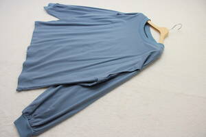 4-1605 новый товар открытый разрез cut and sewn голубой F размер 