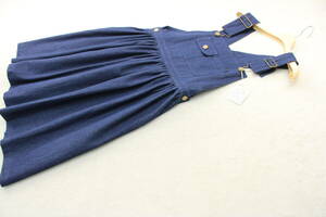 5-623 新品　綿100％サロペットスカート Ｍサイズ