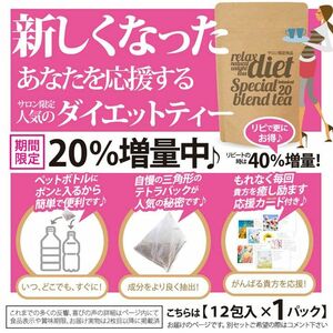 痩身エステサロン限定 水出しOK ダイエットティー健康茶ブレンド茶 リピート多数 ダイエット茶 ブレンドティー 人気商品 増量中